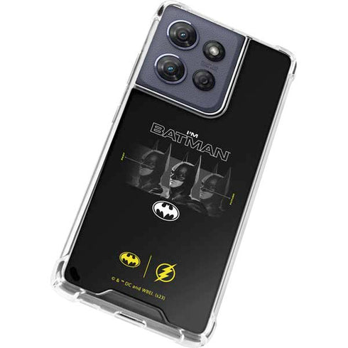 DC Comics The Flash Movie: I am Batman Past to Future Moto G Play 5G (2025) Clear Case